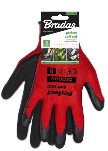 Schutzhandschuhe PERFECT SOFT RED lateks RWPSRD